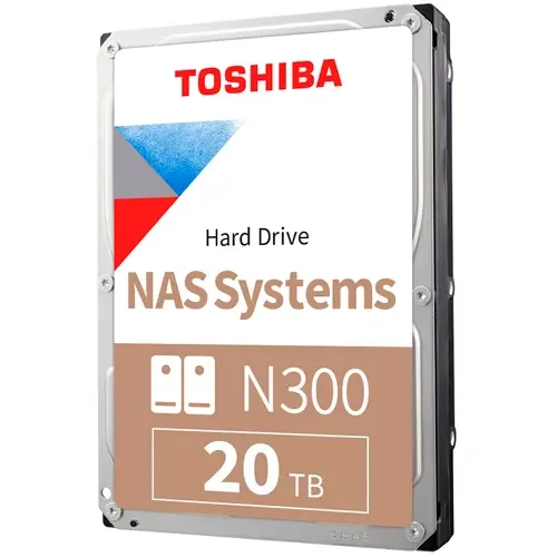 DD INTERNO NAS TOSHIBA 20TB HDWG82AXZSTA N300 3.5