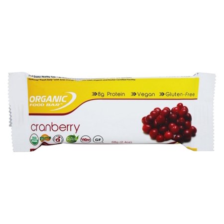 UPC 873521002217 product image for Organic Food Bar - Cranberry - 2.4 oz. | upcitemdb.com