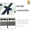 thumbnail image 5 of AGARTT Upholstered Platform Bed Frame Full Size with Headboard Wooden Slats Support/No Box Spring Needed/Easy Assembly,Grey, 5 of 12