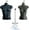 Black, variant on Flesh Male + Female Hollow Back Mannequin Torso Form w/ Single Acrylic Stand with Metal Pole, S-M Sizes