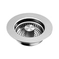 thumbnail image 2 of Tapón de desagüe para fregadero de cocina Kdkad, tapón emergente de acero inoxidable 304, filtro de cesta con núcleo de rebote antiobstrucción para fregadero de cocina estándar, 2 of 8