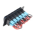 thumbnail image 1 of 6 Gang Rocker Switch Panel LED Backlit On Off Switch Waterproof Circuit  Marine Boat ATV UTV, 1 of 7