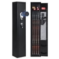thumbnail image 2 of Kojooin 3-4 Gun Safe for Rifles and Pistols, Quick Access Rifle Cabinet with Removable Shelf, Lock Box and Keypad, 2 of 8