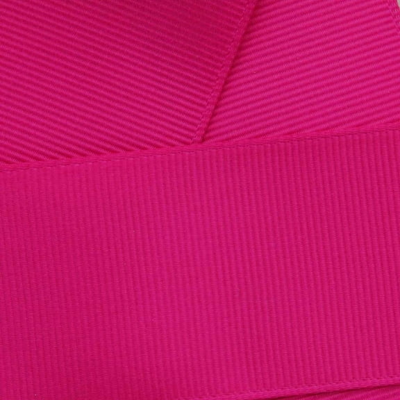 7/8" Grosgrain Ribbon Solid 187 Fuchsia 50yd