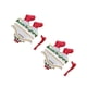 thumbnail image 4 of 2pcs Christmas Theme Pendant Mini Resin Christmas Ornaments For Christmas Tree Decorations, 4 of 5