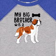 thumbnail image 4 of Inktastic My Big Brother is a Saint Bernard Boys or Girls Baby Bodysuit, 4 of 5
