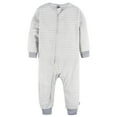 thumbnail image 5 of Gerber Baby and Toddler Gender Neutral Footless Fleece Pajamas, 3 Pack, Sizes 12 Months - 5T, 5 of 8