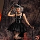 thumbnail image 3 of [Wetrose] Disfraz De Halloween Bruja Vestido De Cola De Golondrina Correa De Malla Sexy Multicolor Fiesta Cosplay Conjunto, 3 of 4