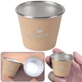 thumbnail image 3 of 50 Ml para Exteriores para Acero Inoxidable 304 Té Ins para Acampar (color Barro), 3 of 9