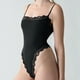 thumbnail image 3 of Body moldeador de cintura para mujer, estilo fino, con encaje, soporte para el pecho, corsé moldeador de abdomen, body moldeador de cintura para mujer, ropa moldeadora de nailon., 3 of 4
