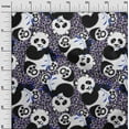 thumbnail image 3 of oneOone Georgette Viscose Dark Blue Fabric Kids Diy Clothing Quilting Fabric Print Fabric By Yard 42 Inch Wide, 3 of 4
