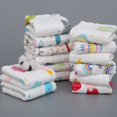 thumbnail image 2 of TEHAUX 2Set Cotton Face Towels for Kids Daily Use Cotton Simple Unisex Design, 2 of 8