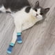 thumbnail image 4 of Calcetines antideslizantes para perros tejidos para uso en interiores - Control de tracción de piso de madera dura para mascotas pequeñas y medianas (azul, m) oso de fresa Electrónica, 4 of 6