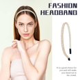 thumbnail image 3 of 6PCS Rhinestone Headbands for Girls Crystal Headband Sparkly Headbands Shiny Hair Headbands, 3 of 6