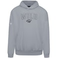 thumbnail image 2 of Men's Levelwear Gray Minnesota Wild Contact Darkmoon Pullover Hoodie, 2 of 3