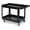 Black, variant on ChaoLink 2-Tier Rolling Utility Cart with Storage Handle – Heavy Duty Service Cart with 360° Swivel Wheels, 550 Lbs Capacity, 40.5x17.7 Inch Plastic Tool Cart