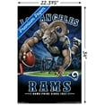 thumbnail image 3 of NFL Los Angeles Rams - End Zone 17 Wall Poster, 22.375" x 34", 3 of 4