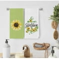 thumbnail image 5 of Sunflower Kitchen Towels, Dish Towels Decor 18×26 Inches, You are My Sunshine,Towels Hand Drying Tea Towel for Holiday Cooking Baking Cleaning, Gifts for Women Girls, Set of 4, 5 of 6