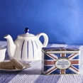 Union Jack Tea Tin with 40 Breakfast Teabags, British Souvenir