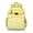 Yellow-32, variant on Summer Beach Palm Trees Book Bag - Waterproof & Ergonomic Backpack with Chest Strap