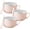 Pink, variant on 25 oz Mug Meals with Lids, Set of 3 Heat-Resistant Round Mugs for Soups, Stews, and Coffee, Ideal for Office Lunch, Travel, and Holiday Gifting