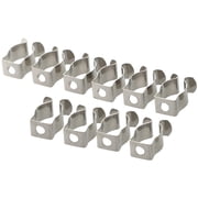 10pcs Spring Terry Clips Open Type Spring Steel Tool Clips Heavy Duty
