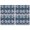 Blue Ethnic Geometric, variant on Blue Ethnic Geometric Pattern Summer Placemats Table Placemats Set Of 4-Linen Kitchen Washable Placemats Table Mats 11.8"x17.7" Non-Slip Heat Resistant