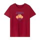thumbnail image 1 of Camiseta para mujer, camisa elegante de verano con cuello redondo para desplazarse por la calle, mochilero S, 1 of 7