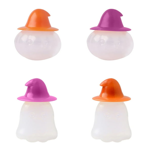 Mini Condiment Bottles 4pcs Halloween Pumpkin Shape Salad Dressing Bottles Ketchup Bottles Portable Bottle For Lunch