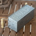 thumbnail image 4 of Maceta De Metal De Hierro Galvanizado Para Jardín, Maceta Rústica Para Plantas Y Flores, Contenedor Para Fiesta En Casa, Decoración De Jardín Al Aire Libre Vogacara HA036531-00, 4 of 6