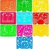 Large Plastic Papel Picado Banner - 15 Feet Long - Two Designs to Choose from (2 Pack, All Occasions)
