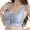 Blue, variant on Women's Front Open Bra Traceless Adjustable Machine Washable Fixed Cup Bra Vest Bra Women Bra Pack Women's Push up Bras Semi Bra Women Strapless Bra Brazier for Women Bras Packs Women Bra 36c Womens
