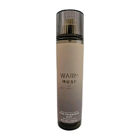 Bath & Body Works Warm Musk Fine Fragrance Mist 8 Oz