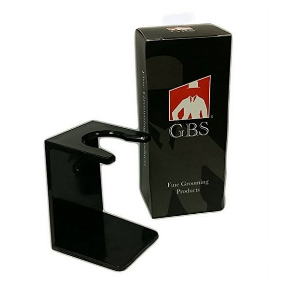 GBS Acrylic Shaving Brush Drip Stand for 19-26mm Knot - Black
