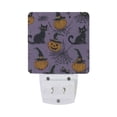 thumbnail image 5 of Yayeee LED Plug in Night Light for The Home with Auto Dusk to Dawn Light Sensors, 2 Pack, Halloween Pumpkin, 5 of 6