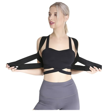 

2PC Body Shaper For Women Adult/Child Back Posture Strengthen Device Support Belt Humpback Correction Belt
