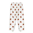 thumbnail image 5 of Naloa Hand Drawn Strawberry Print Women’s Ultra-Soft Comfy Pajama Lounge Pants with Pockets & Drawstring, 5 of 8
