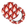 thumbnail image 3 of Goofa Fire Symbols Printed Stool Covers Round, Waterproof Round Bar Stool Covers Anti-Slip Round Bar Stool Seat Cover with Elastic Bands Durable -, 3 of 7