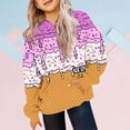 thumbnail image 2 of Ludearly Ice Cream Hoodies for Girls Cute Graphic Print Pullover Sweatshirts Long Sleeve Trendy Casual Kids Clothes 2-12 Years, 2 of 4
