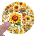 thumbnail image 3 of 60Pcs New Sunflower Cartoon Graffiti Stickers - Waterproof Vinyl Decals With Vibrant Patterns For Laptop, Water Bottle, Scrapbook, Journal, Phone Case, Helmet, Luggage,, 3 of 7