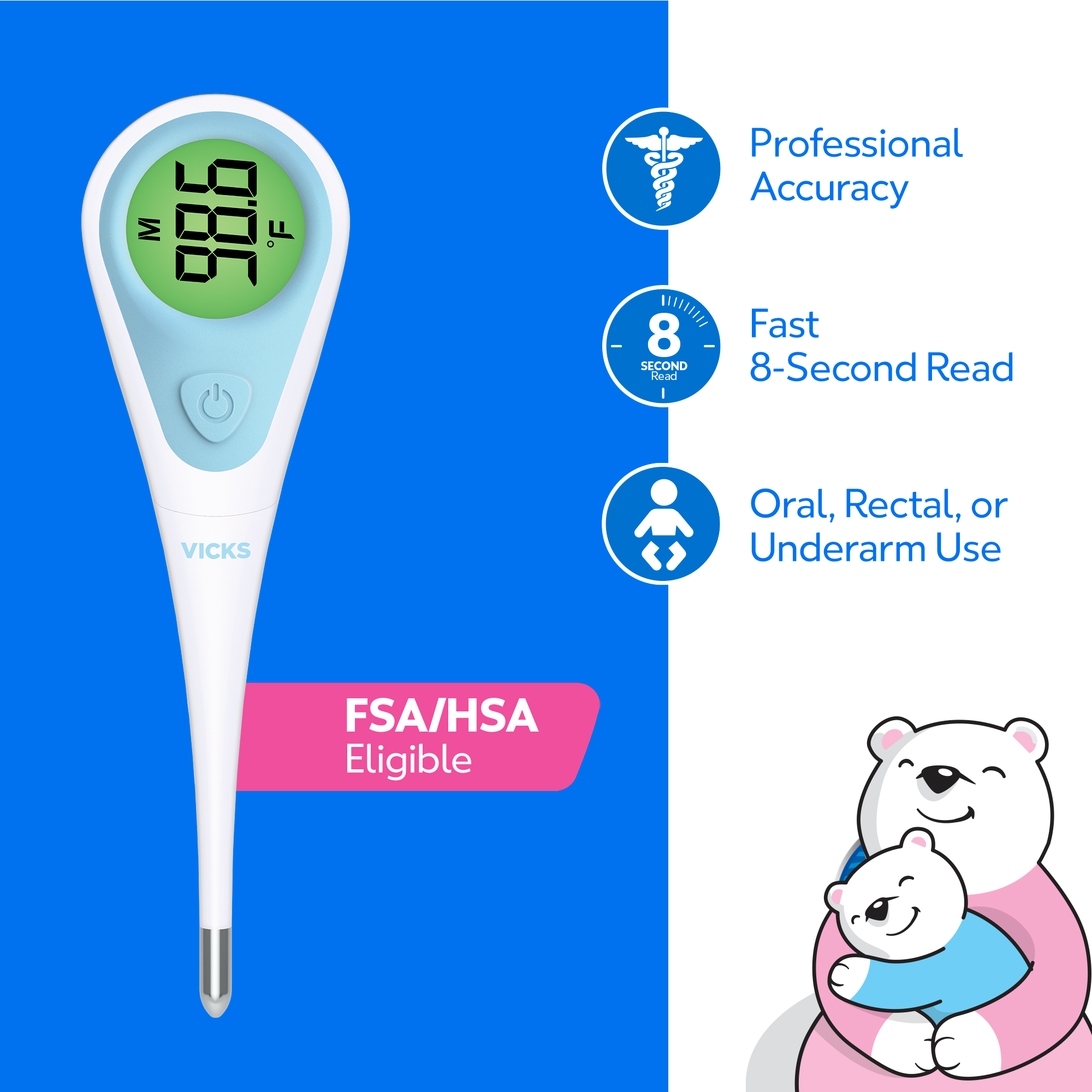 Vicks Speed-Read Digital Thermometer photo 3