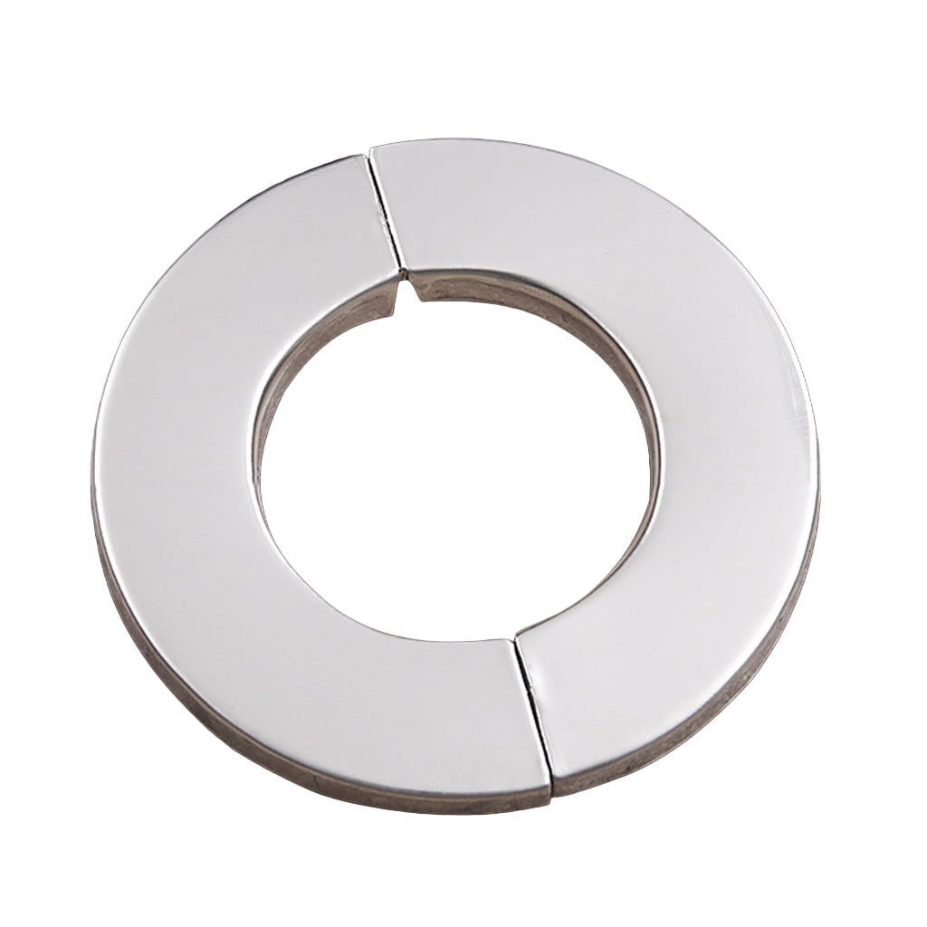 Stainless Steel Split Round Escutcheon Plate Wall Split Flange for 24