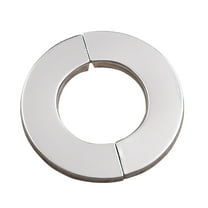 Wall Split Flange Stainless Steel Round Escutcheon Plate Water Pipe Wall Covers fit for Kitchen Faucets Sinks Toilets