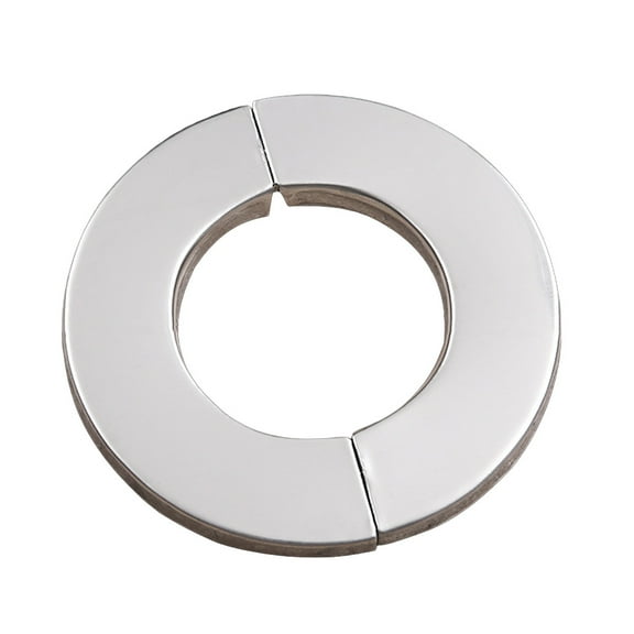 Wall Split Flange Stainless Steel Round Escutcheon Plate Water Pipe Wall Covers fit for Kitchen Faucets Sinks Toilets