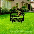 thumbnail image 4 of Handmadetneonsign Butterfly Memorial Metal With Stake, Butterfly Garden Stake For Yard Grave Cemetery 65202, 4 of 5