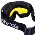 thumbnail image 7 of Birdz Eyewear Pelican 3 Pairs Motorcycle Safety Goggles Fitover Black TPU Frame w/ Clear Smoke & Yellow Lenses, 7 of 7
