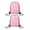 Pink1, variant on 2Pcs Drawstring Backpack Ultra-Portable Drawstring Bags Wide Storage Adjustable Straps Draw String Back Bag Style9 Pink