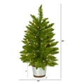 thumbnail image 5 of Nearly Natural 2ft. Providence Pine Artificial Christmas Tree in Decorative Planter, 5 of 5