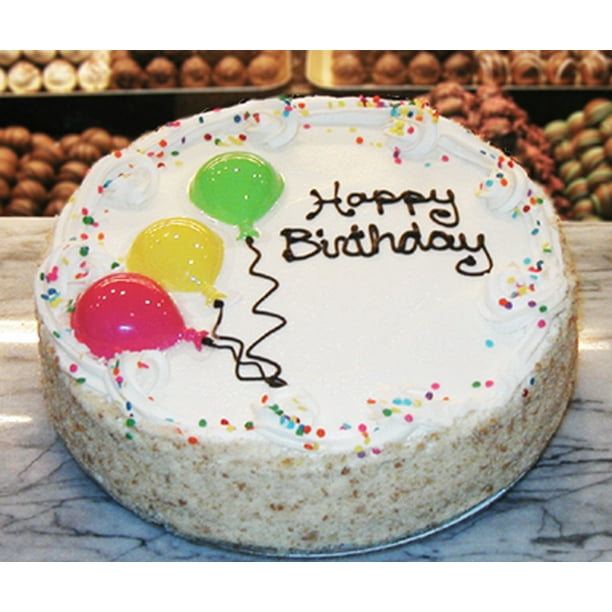 Vanilla Buttercream Birthday Cake 8 Yellow Sponge Cake Us Delivery Walmart Com Vanilla Buttercream Birthday Cake 8 Yellow Sponge Cake Us Delivery Walmart Com