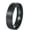 Black, variant on 6mm Titanium Ring Titanium Steel Mens Wedding Band Brushed Gold Comfort Fit 6-12 Matte Finished Engagement Band Classical Simple Plain Ring